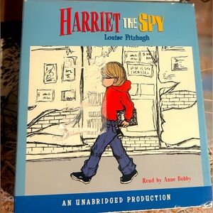 Edition Harriet the Spy by Louise Fitzhugj audioBook on CD 6 cds